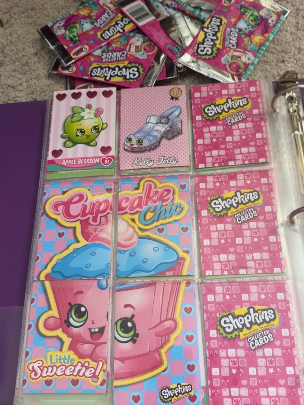 Shopkin collectors cards!  160+ cards!